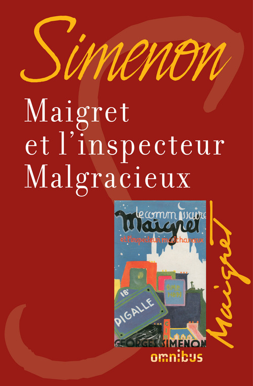 ebook cover of Maigret et l'inspecteur Malgracieux, by Georges Simenon