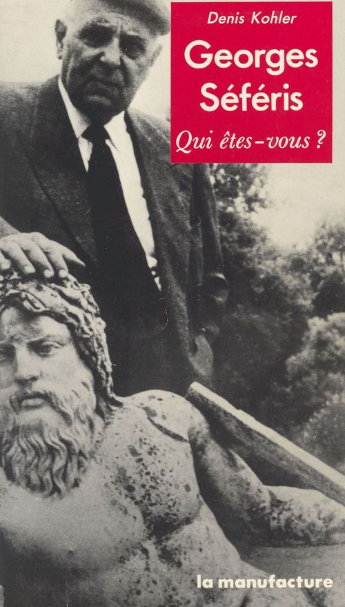 ebook cover of Georges Séféris : Qui êtes-vous ?, by Kohler D