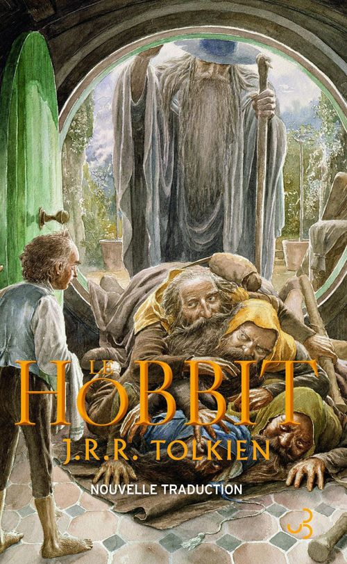 ebook cover of Le Hobbit, by J. R. R. Tolkien