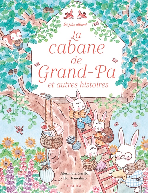 ebook cover of La cabane de Grand-Pa et autres histoires, by Alexandra Garibal, Flor Kaneshiro