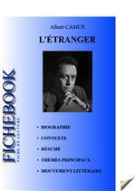 Couverture ebook de Fiche de lecture L'Étranger, de Albert Camus