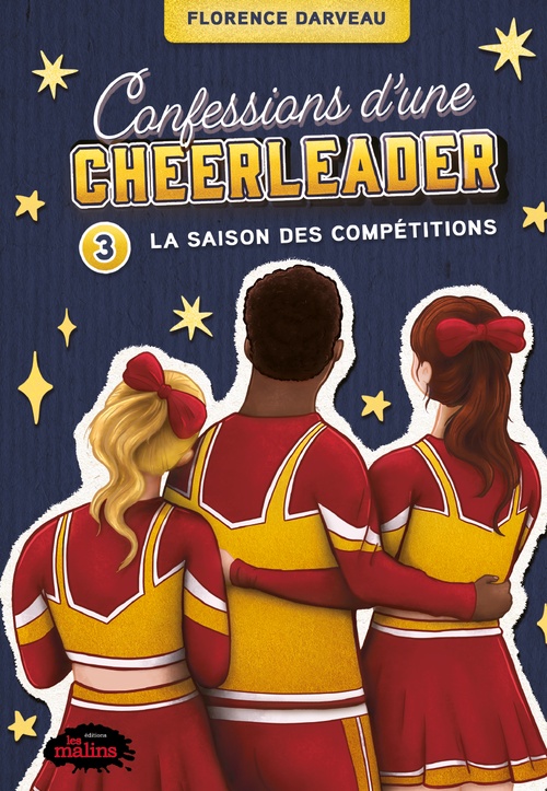 Couverture ebook de Confessions d´une cheerleader, 3. La saison des compétitions, de Florence Darveau