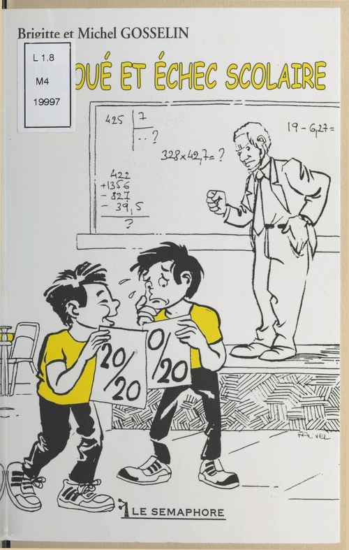 Couverture ebook de Surdoué et échec scolaire, de Michel Goselin, Brigitte Gosselin