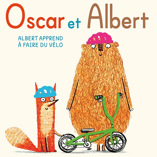 audiobook cover of Oscar et Albert - Albert apprend à faire du vélo, by Chris Naylor-Ballesteros