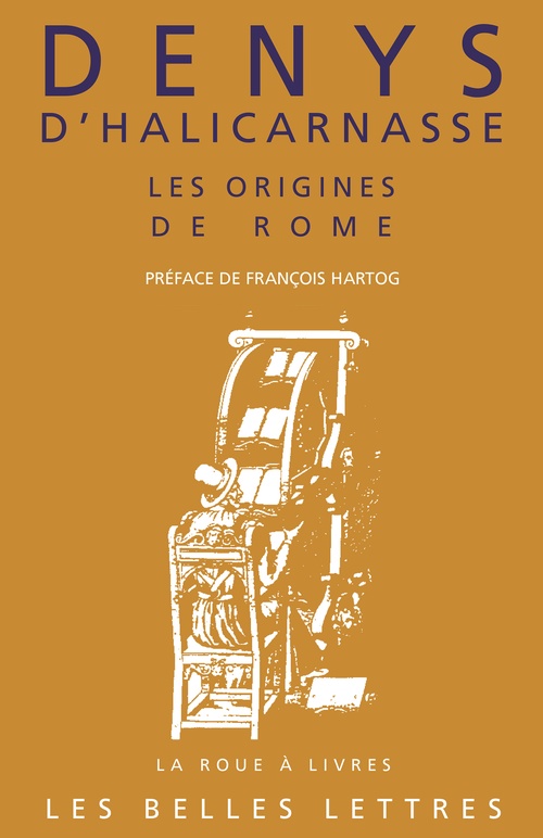 Couverture ebook de Les Origines de Rome, de Denys d'Halicarnasse