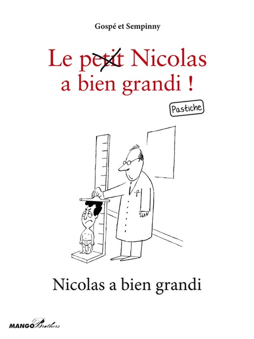 Couverture ebook de Nicolas a bien grandi, de Gospé, Sempinny