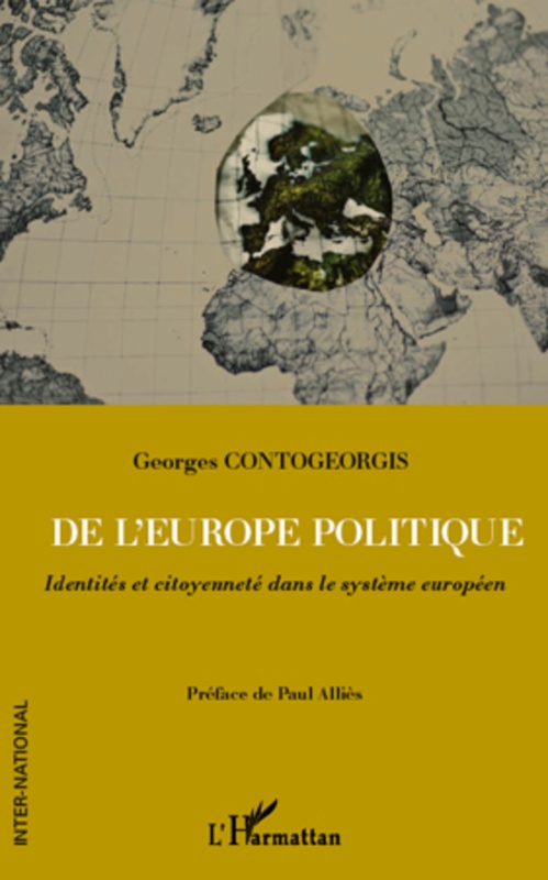Couverture ebook de De l'Europe politique, de Georges Contogeorgis
