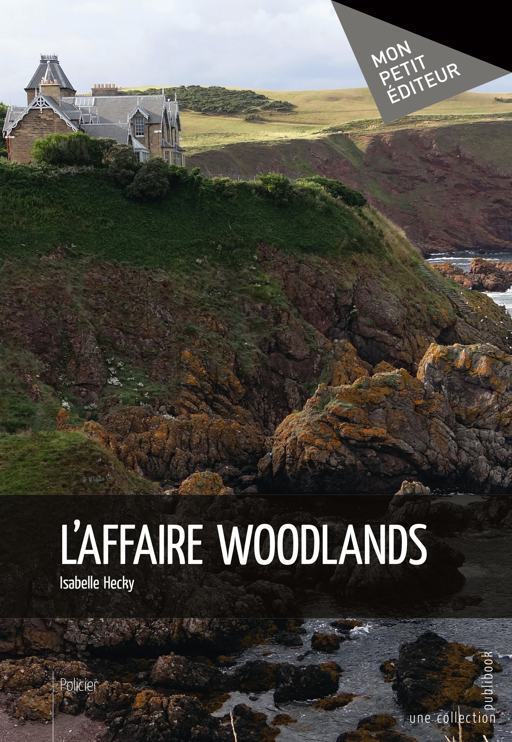 Couverture ebook de L'Affaire Woodlands, de Isabelle Hecky