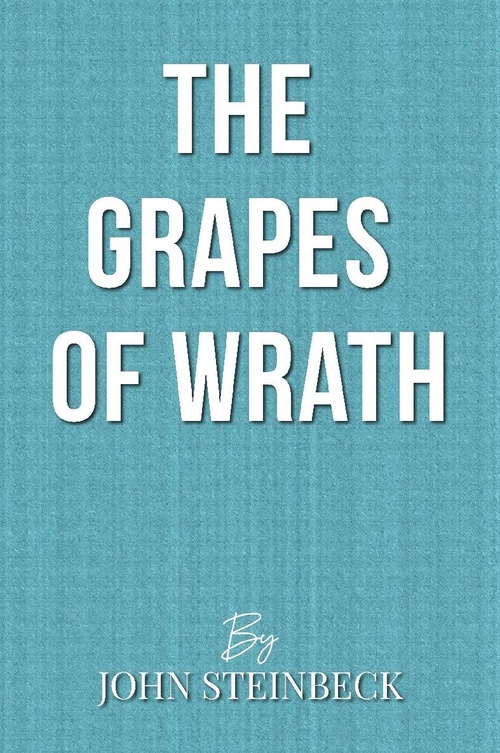 ebook cover of The Grapes of Wrath, by John Steinbeck, Robert Demott