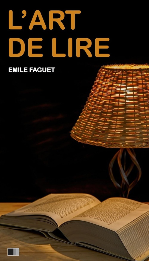 Couverture ebook de L'art de lire, de Emile Faguet