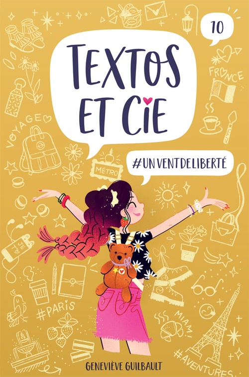 Couverture ebook de #Un vent de liberté - T.10, de Geneviève Guilbault