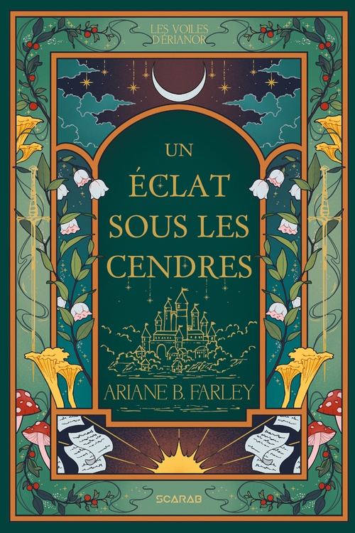 ebook cover of Un éclat sous les cendres, by Ariane B. Farley
