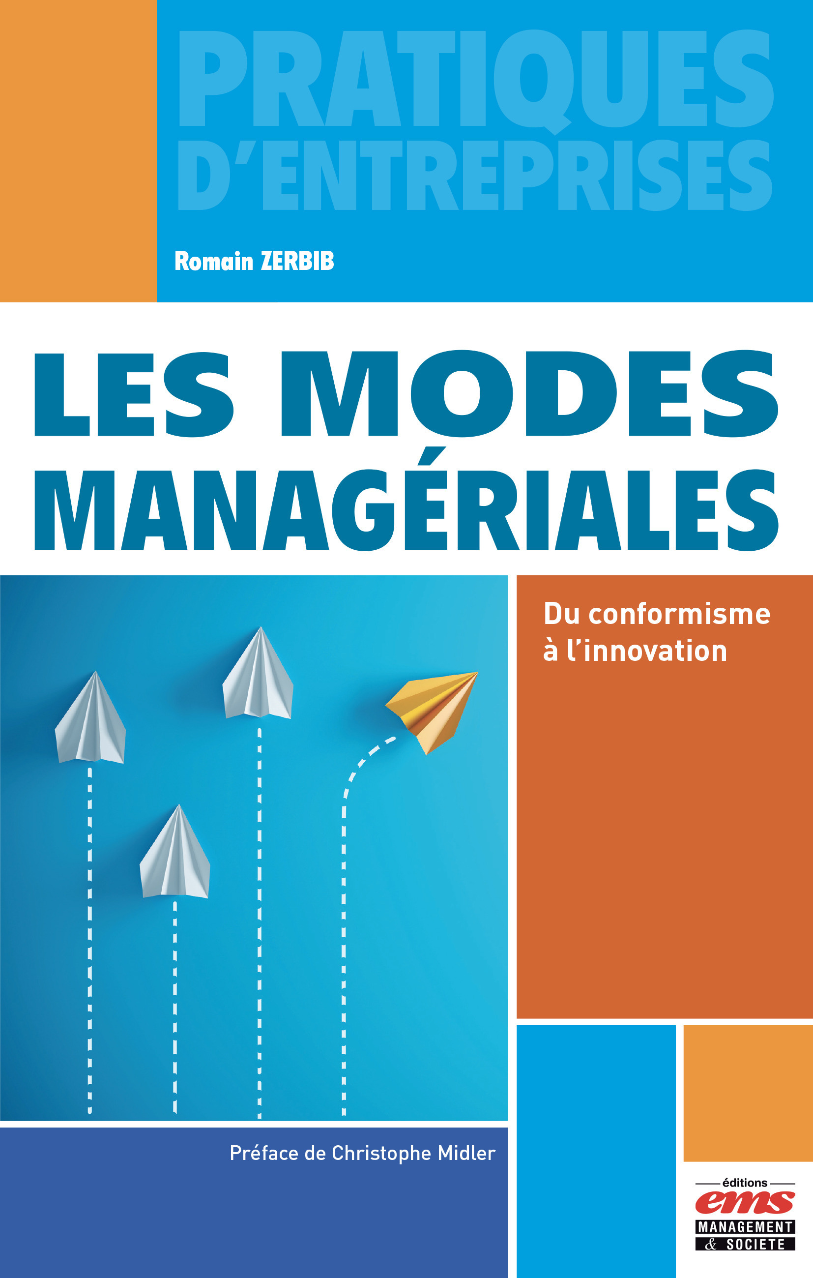 Couverture ebook de Les modes managériales, de Romain Zerbib