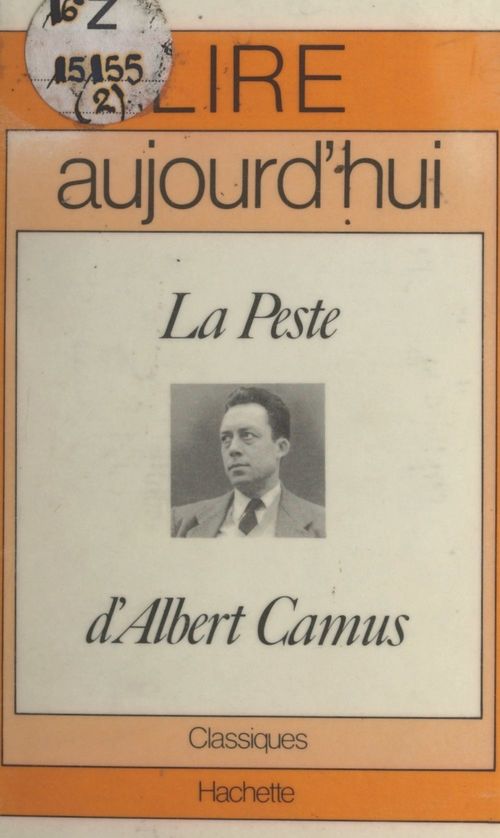 Couverture ebook de La peste, d'Albert Camus, de Maurice Brueziere