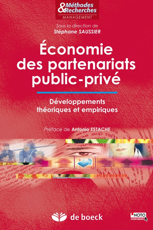 ebook cover of Économie des partenariats public-privé, by Stéphane Saussier