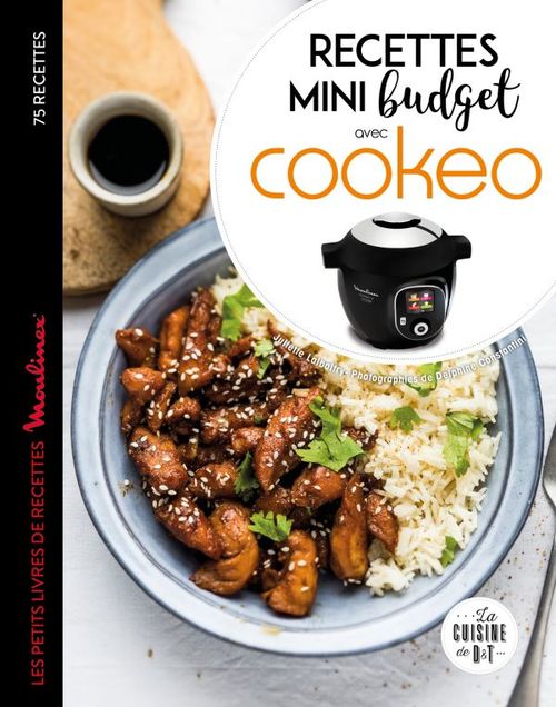 Couverture ebook de Recettes mini budget avec cookeo, de Juliette Lalbaltry