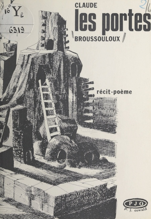 ebook cover of Les portes, by Claude Broussouloux