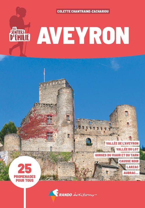 Couverture ebook de Les Sentiers d'Emilie Aveyron (3e ed), de Colette Chantraine-Zachariou