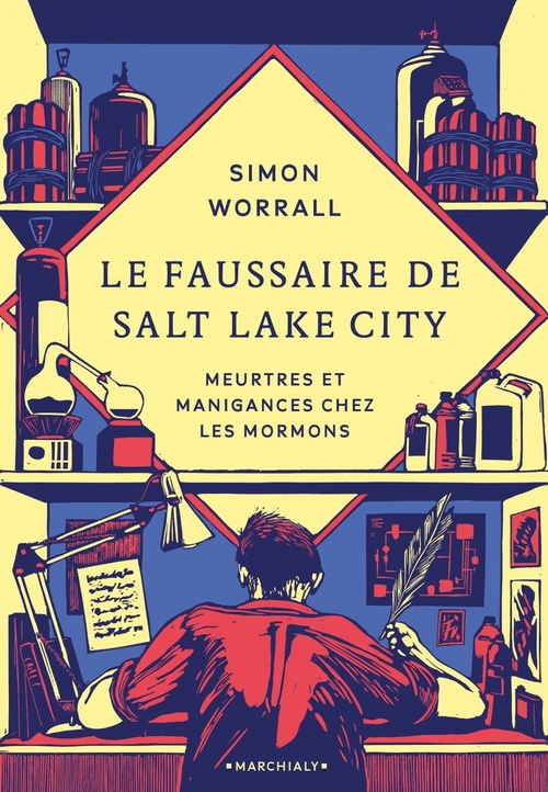 Couverture ebook de Le Faussaire de Salt Lake City, de Simon Worrall