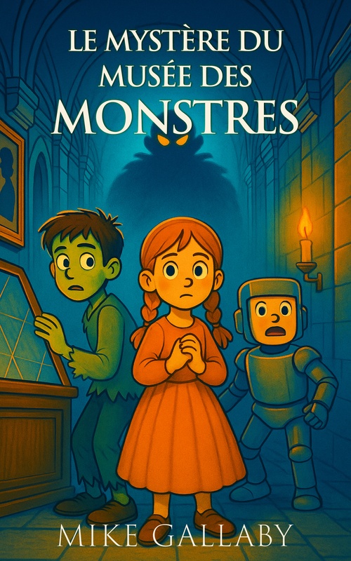 Couverture ebook de Le Mystère du Musée des Monstres, de Mike Gallaby