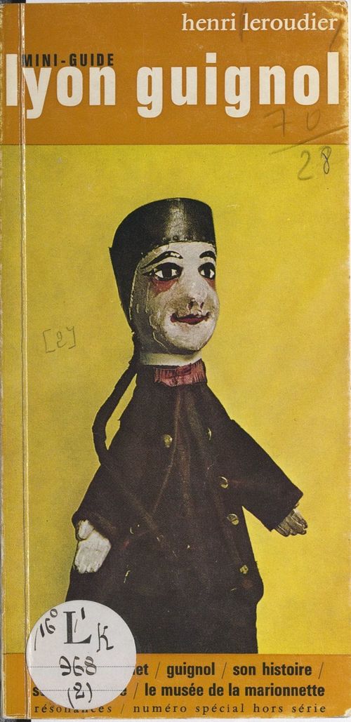 Couverture ebook de Lyon guignol, de Henri Leroudier
