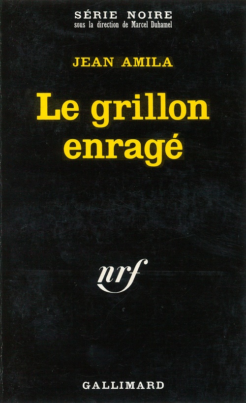 ebook cover of Le grillon enragé, by Jean Amila