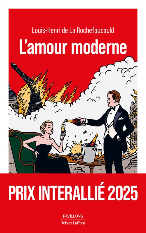 Couverture ebook de L'Amour moderne, de Louis-Henri de La Rochefoucauld