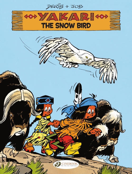 Couverture ebook de Yakari - Volume 17 - The Snow Bird, de Job, Derib