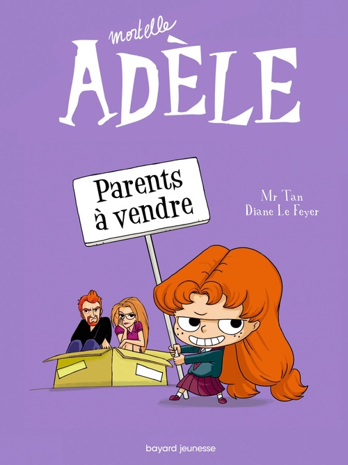 Couverture ebook de BD Mortelle Adèle, Tome 08, de Mr Tan, Diane Le Feyer