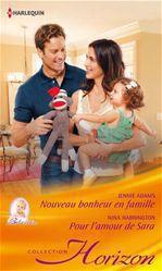 ebook cover of Nouveau bonheur en famille - Pour l'amour de Sara, by Jennie Adams, Nina Harrington