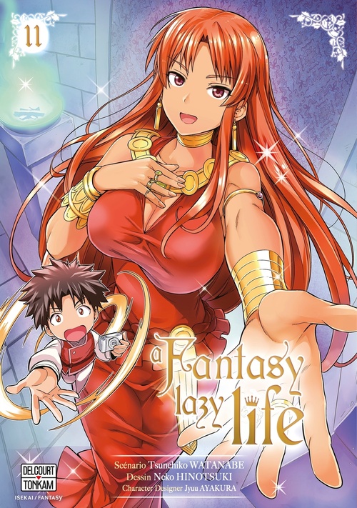 Couverture ebook de A Fantasy Lazy Life T11, de Tsunehiko Watanabe