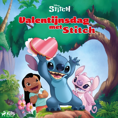 audiobook cover of Valentijnsdag met Stitch, by Disney