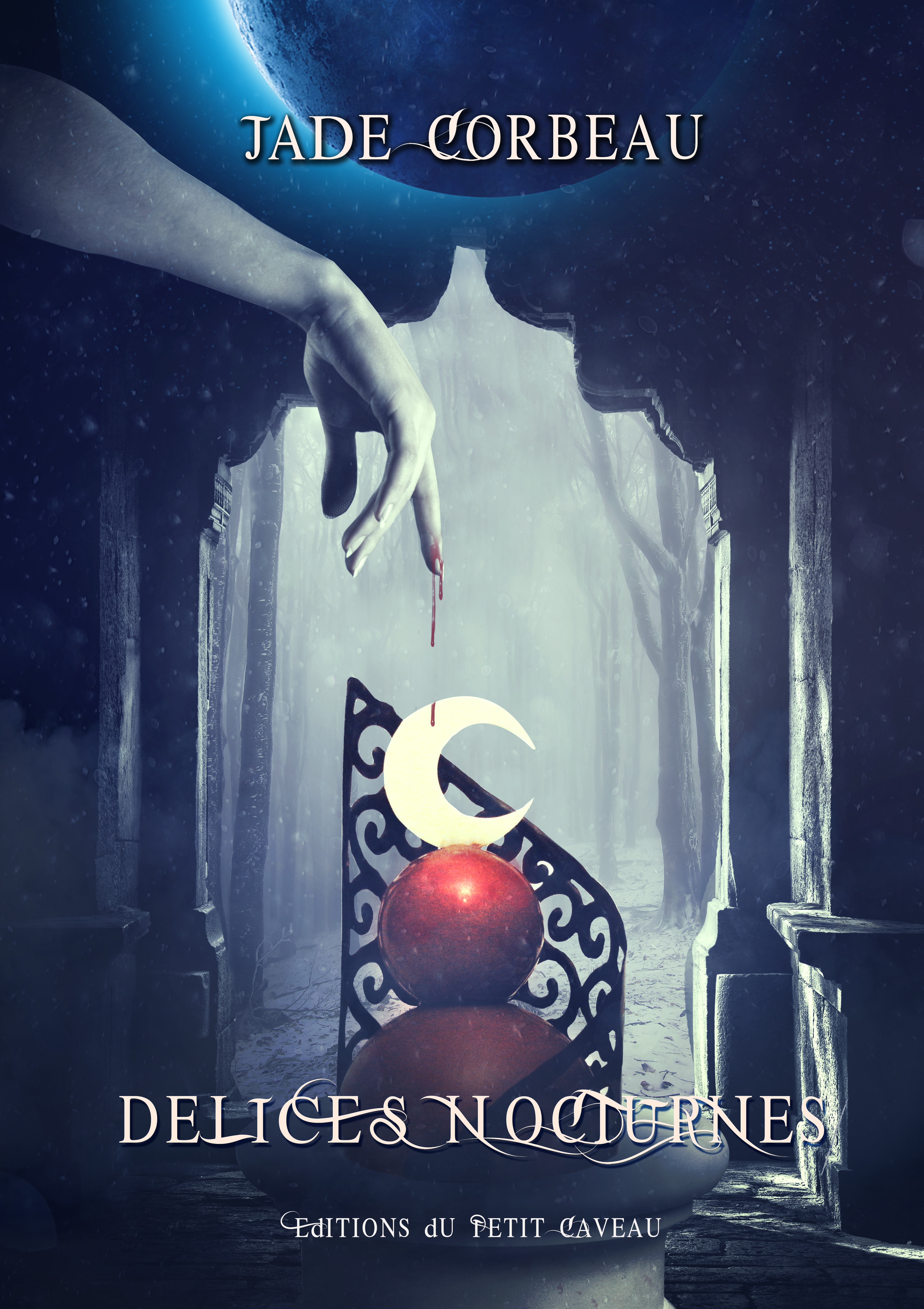 ebook cover of Délices Nocturnes, by Jade Corbeau