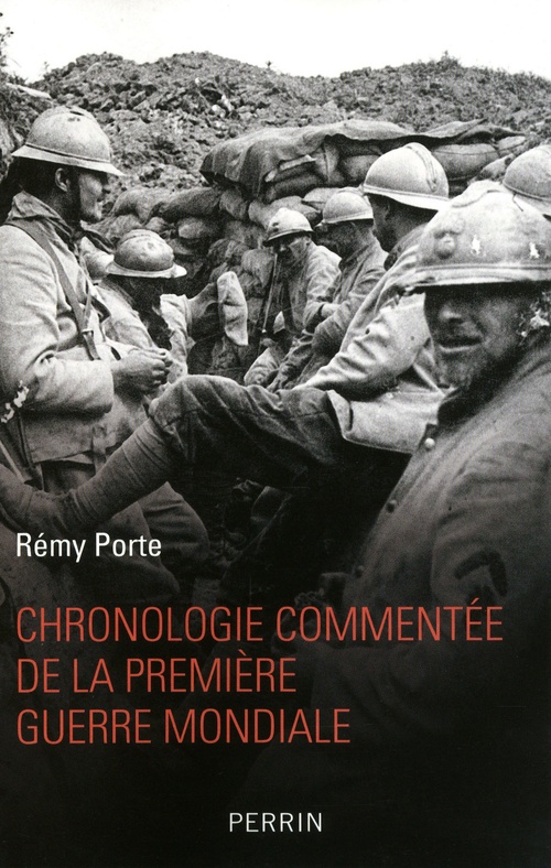 Couverture ebook de Chronologie commentée de la Première Guerre Mondiale, de Rémy Porte