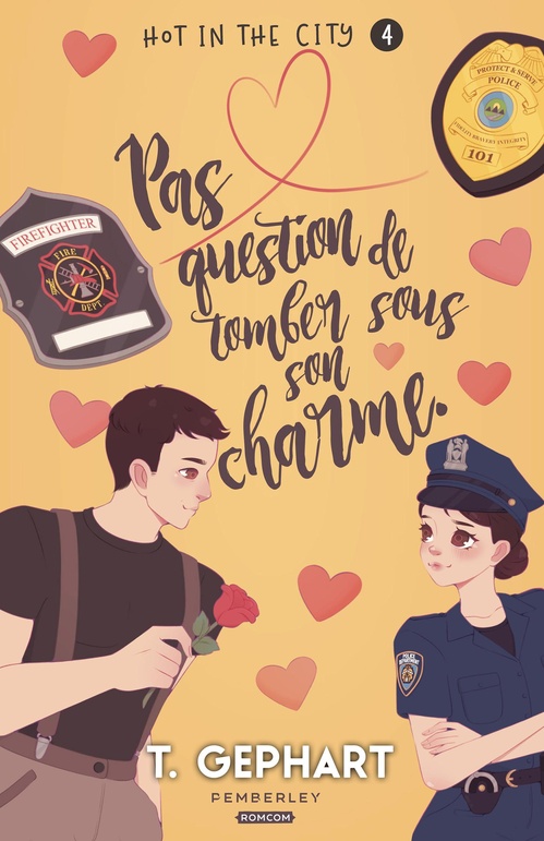 Couverture ebook de Pas question de tomber sous son charme, de T. Gephart