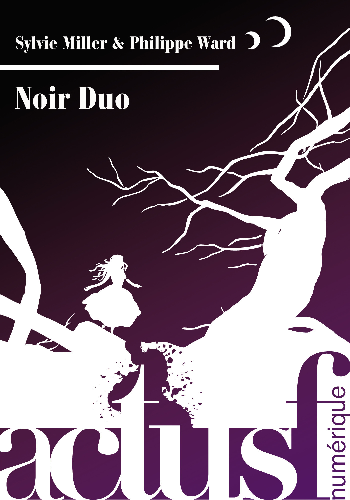 ebook cover of Noir duo, by Sylvie Miller, Philippe Ward
