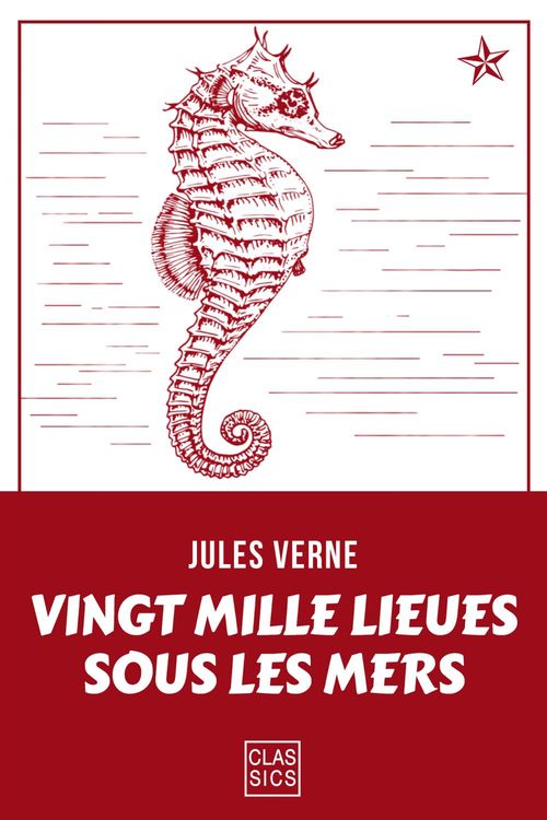 ebook cover of Vingt-mille lieues sous les mers, by Jules Verne