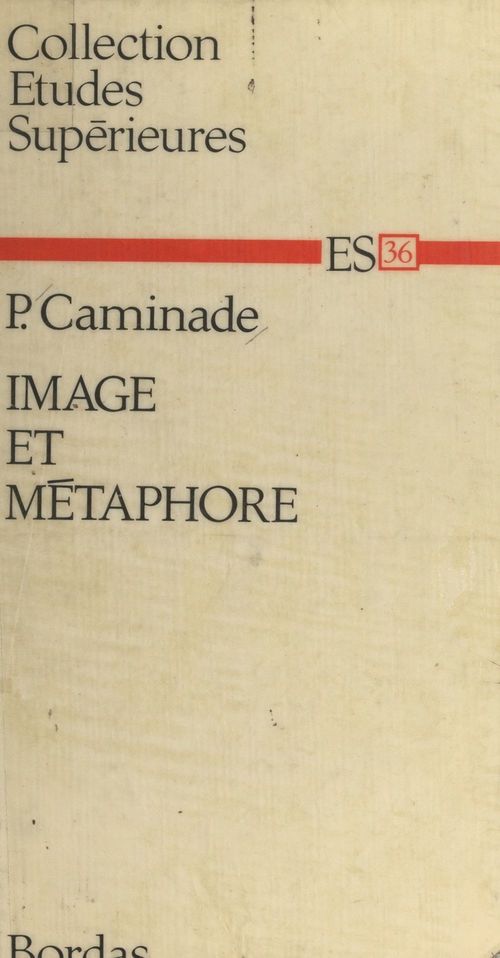 Couverture ebook de Image et métaphore, de Pierre Caminade