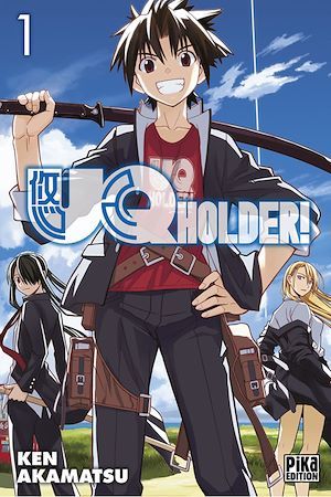 ebook cover of UQ Holder! T01, by Ken Akamatsu