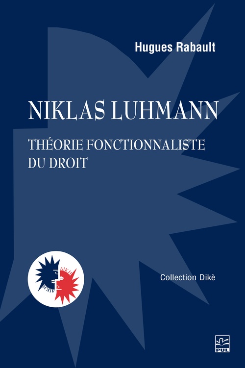 ebook cover of Niklas Luhmann, by Hugues Rabault