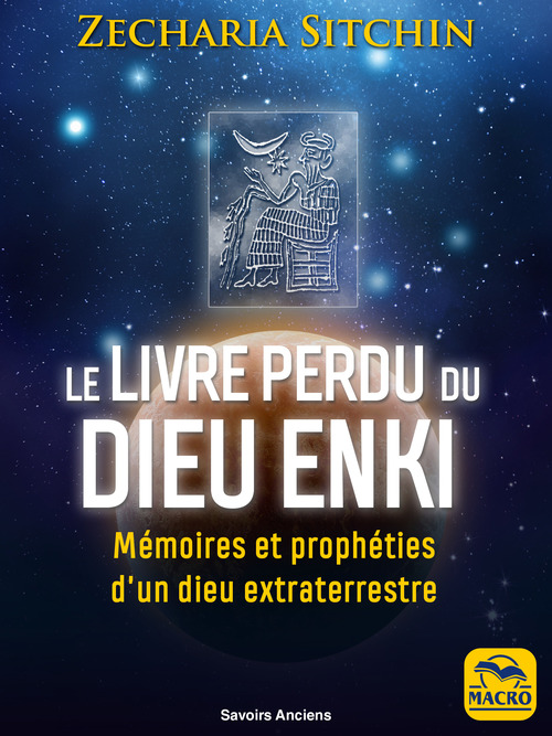 ebook cover of Le livre perdu du Dieu Enki, by Zecharia Sitchin