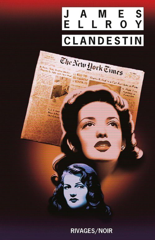 ebook cover of Clandestin, by James Ellroy