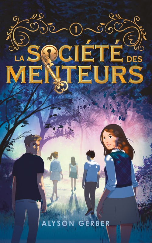 Couverture ebook de La société des menteurs - tome 1, de Alyson Gerber