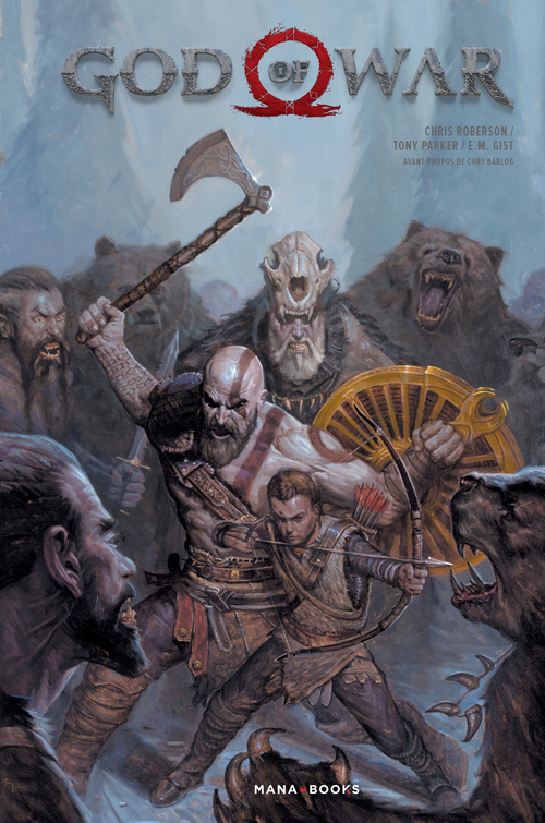 Couverture ebook de God of War T01 (ePub), de Chris Roberson