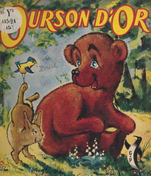 Couverture ebook de Ourson d'or, de Jean Briel