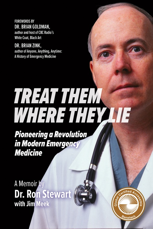 ebook cover of Treat Them Where They Lie, by Ron Stewart, Jim Meek