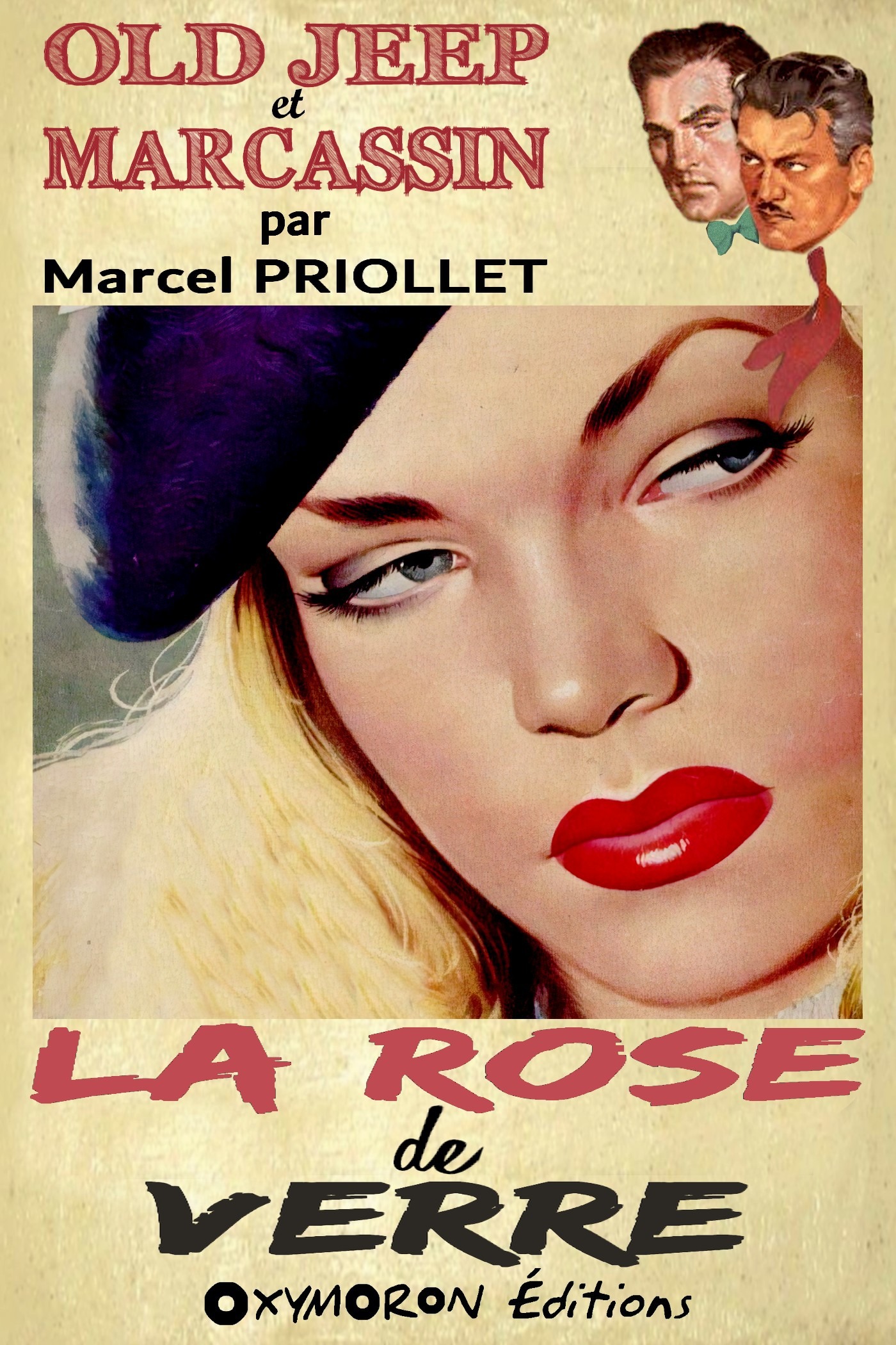 Couverture ebook de La rose de verre, de Marcel Priollet