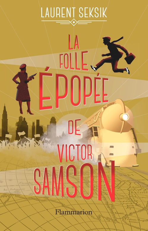 Couverture ebook de La folle épopée de Victor Samson, de Laurent Seksik