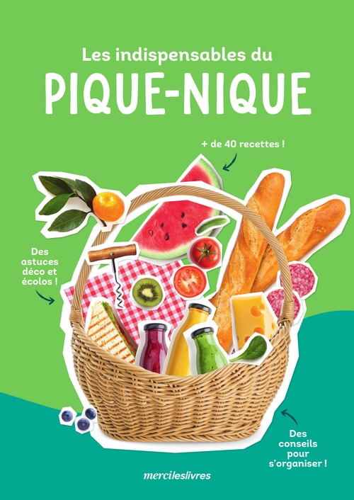 Couverture ebook de Les indispensables du pique-nique, de Collectif