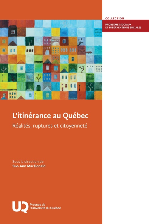 ebook cover of L'itinérance au Québec, by Sue-Ann MacDonald